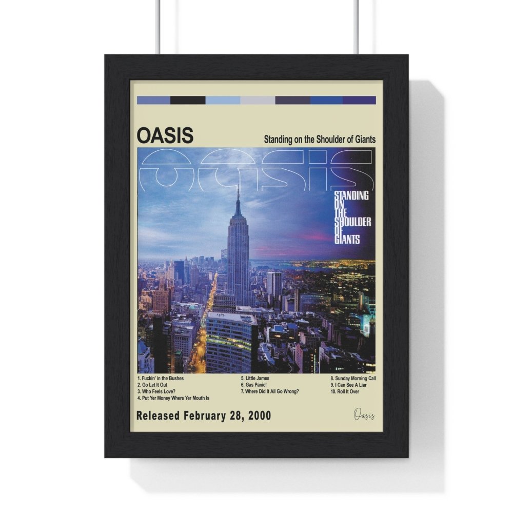 Oasis Album cover Poster - Poster Kingz