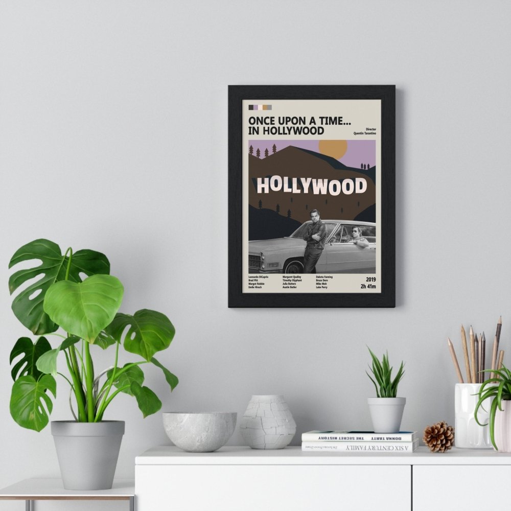 Once Upon a Time in Hollywood Movie poster - Poster Kingz