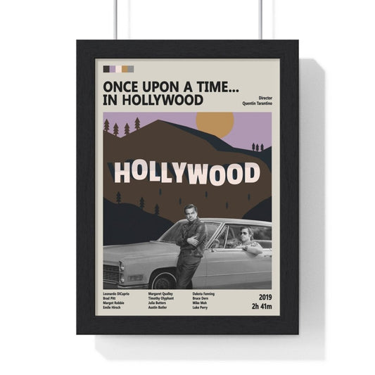 Once Upon a Time in Hollywood Movie poster - Poster Kingz