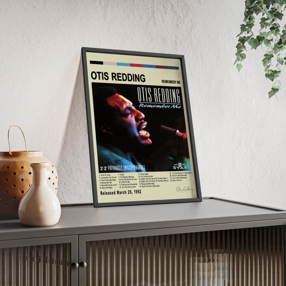 Otis Redding - Remember Me Album Cover Poster - Poster Kingz