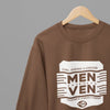 Black t-shirt with Peep Show Men With Ven /Sweatshirt Unisex - TV Show Shirt close-up