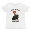 Grey t-shirt with Peep Show Super Hans Father Spliffmas Christmas Sweater