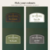Personalised 19th Hole Sign - colour options