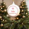 Personalised Baby's First Christmas Bauble - more colour ideas