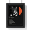 Personalised Cat Album Cover Print - another colourway