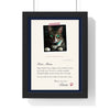 Personalised Gift From the Cat Letter Print - another colourway