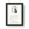 Personalised Gift From the Cat Letter Print - another design