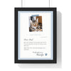 Personalised Gift From the Cat Letter Print - another design