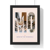 Personalised Cat Name Photo Letters Print - another design
