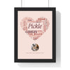 Personalised Cat Word Art Print - another design
