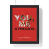 Personalised You, Me & the Cat Print - another design