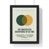 Personalised Couple Movie Poster Print - framed sage version with a long title
