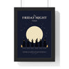 Personalised Coven Print - framed midnight version with six witches