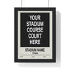 Personalised Custom Event Stadium Poster - Poster Kingz - A5 (unframed) 5.8 × 8.3 in - 