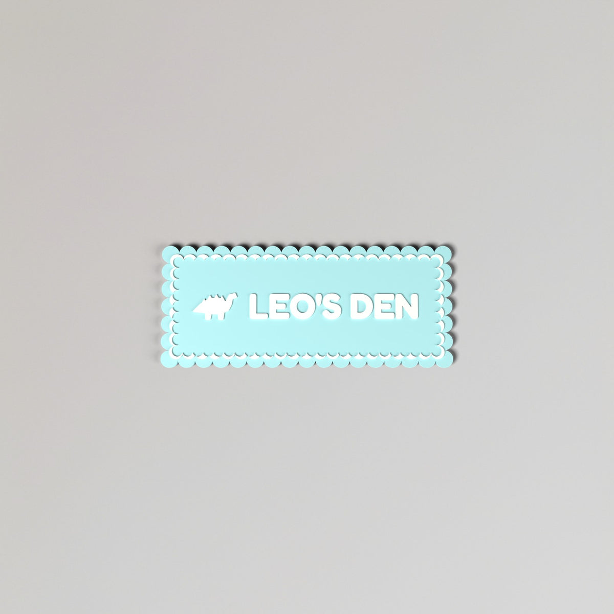 Personalised Dinosaur Door Sign - another colour choice