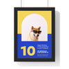 Personalised Dog Birthday Print - another design