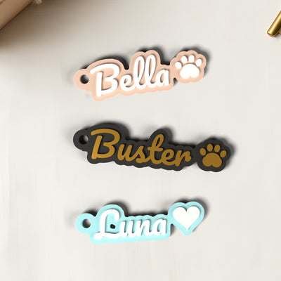 Personalised Dog Name Keyring - personalised dog name keyring examples