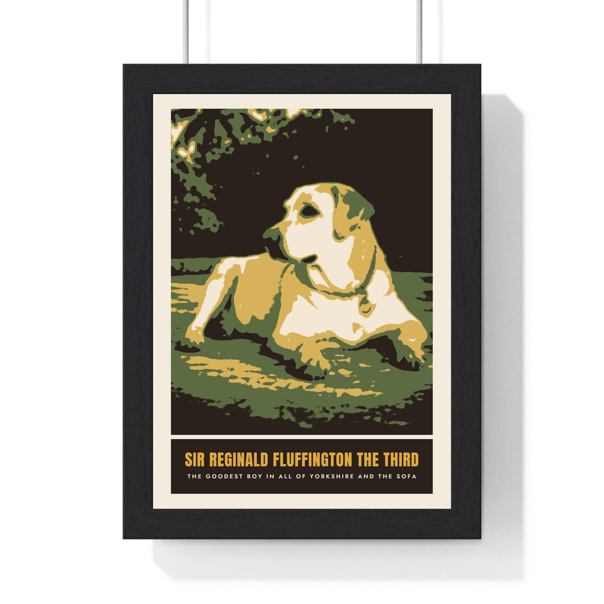 Personalised Dog Pop Art Print - another design