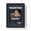 Personalised Dog Wanted Poster Print - another design