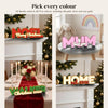 Personalised Family Name Sign - colour options