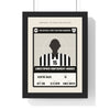 Personalised Football Sticker Print - black and white striped centre back version