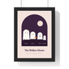 Personalised Ghost Family Print - blush version for a mum, two girls and the dog