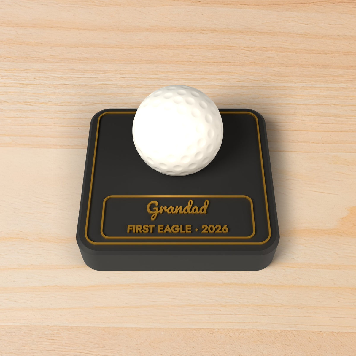 Golf Ball Display Stand Personalised - another colour choice
