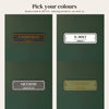 Personalised Golf Locker Sign - colour options