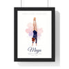 Personalised Gymnastics Print - handstand version for Maya