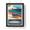 Personalised Holiday Photo Travel Poster - framed personalised holiday photo travel poster