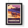 Personalised Holiday Photo Travel Poster - another version