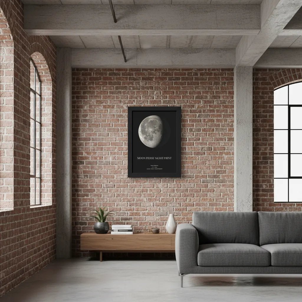 Framed personalised print