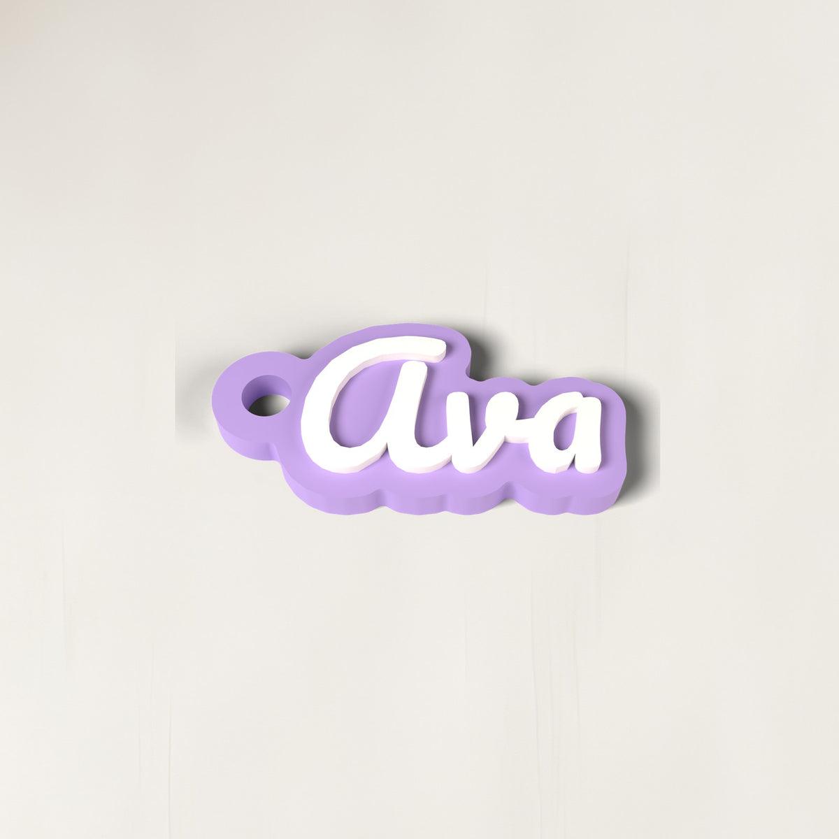 Personalised Name Keyring - another colour choice