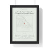 Personalised Nanny and Grandad House Map Print - framed sage full page map with eight grandchildren