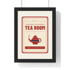 Personalised Nan's Kitchen Print - red Tea Room version