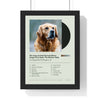 Personalised Pet Album Cover Print - another design