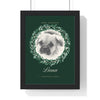 Personalised Pet Portrait Christmas Print - another colourway