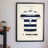 Personalised Rugby Shirt Print - rugby shirt print on the wall