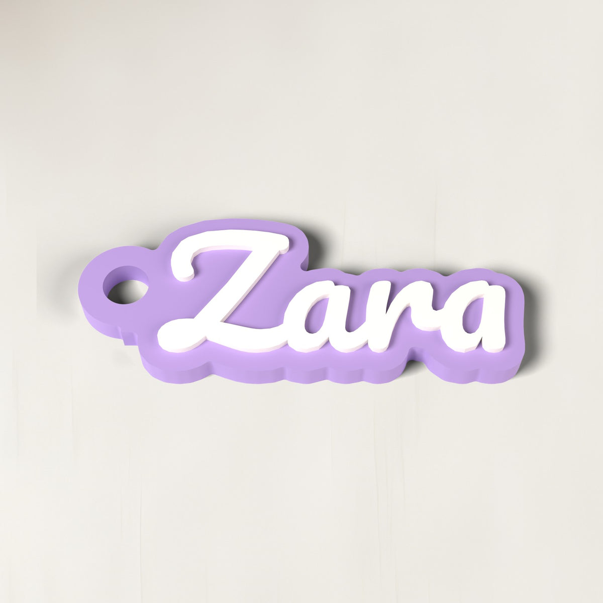 Personalised School Bag Name Tag - another colour choice