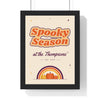 Personalised Spooky Season Family Print - framed cream Spooky Season print at the Thompsons