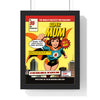 Personalised Superhero Comic Cover Print - Super Mum comic cover