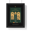 Personalised Witch Apothecary Sign Print - framed black potion shop version