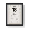 Peter Gethin 1971 Italian Grand Prix Win Poster - 18 Race Suit Print framed in a black frame, ready to hang
