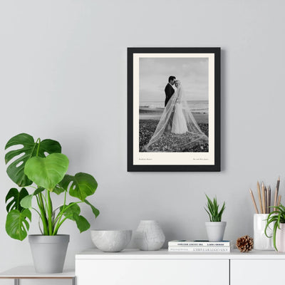 Personalised Wedding Photo Print With Date