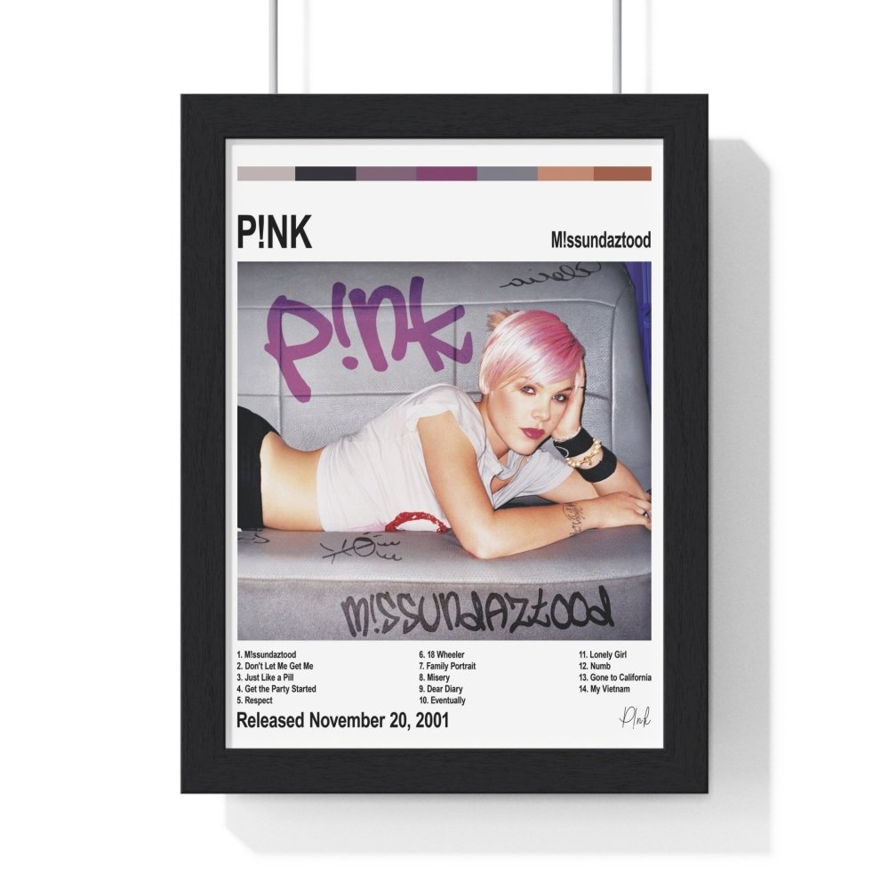 Pink - M!ssundaztood Album Cover Poster - Poster Kingz