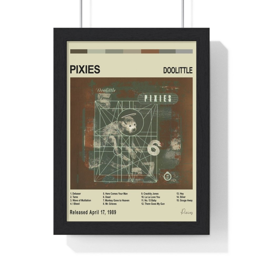 Pixies - Doolittle Album Cover Poster - Poster Kingz - A5 (unframed) - Vintage - 