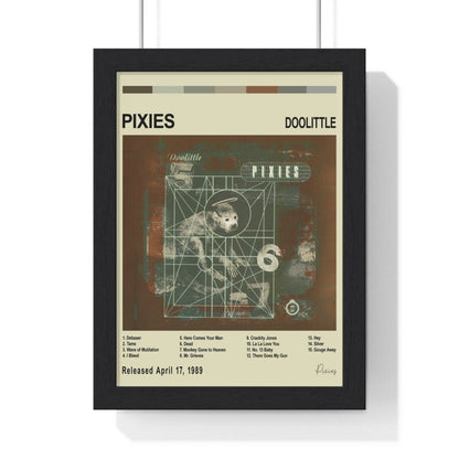 Pixies - Doolittle Album Cover Poster - Poster Kingz - A5 (unframed) - Vintage - 