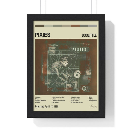 Pixies - Doolittle Album Cover Poster - Poster Kingz - A5 (unframed) - Vintage - 