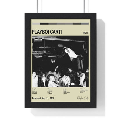 Playboi Carti - Album Cover Poster - Poster Kingz - A5 (unframed) - Vintage - Die Lit