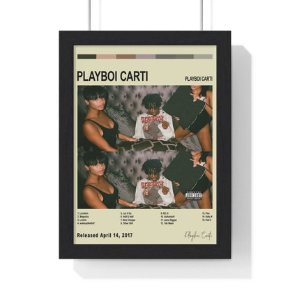 Playboi Carti Album Cover Poster - Poster Kingz - A5 (unframed) - Vintage - Playboi Carti